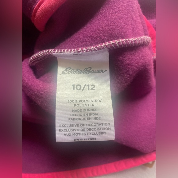 Eddie Bauer Kids fleece pullover jacket - Picture 7 of 7